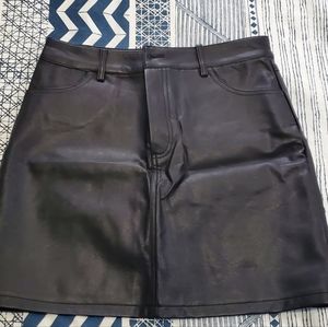 Charlotte Russe Medium Leather skirt
